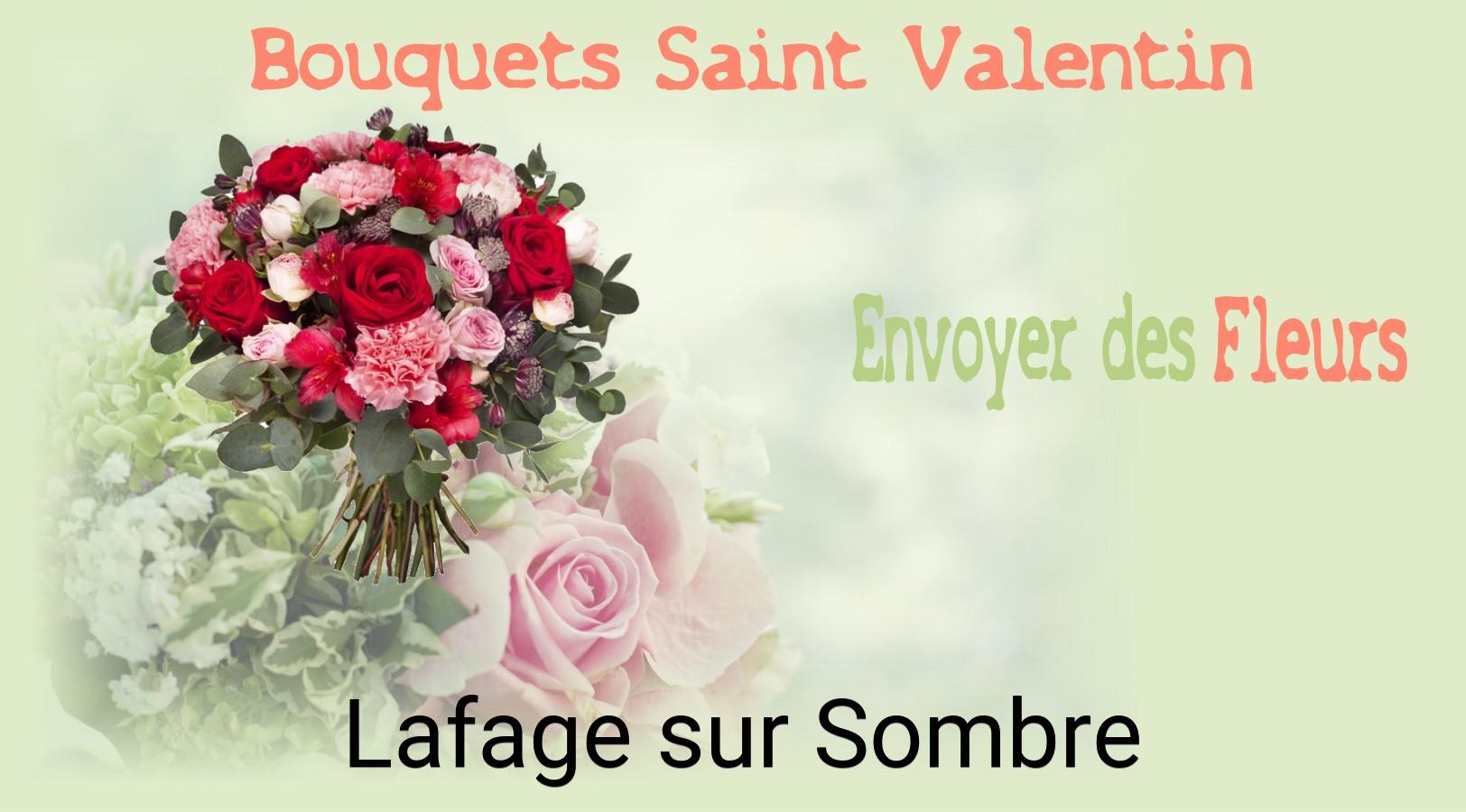 Roses de Saint-Valentin livrées à Lafage-sur-Sombre